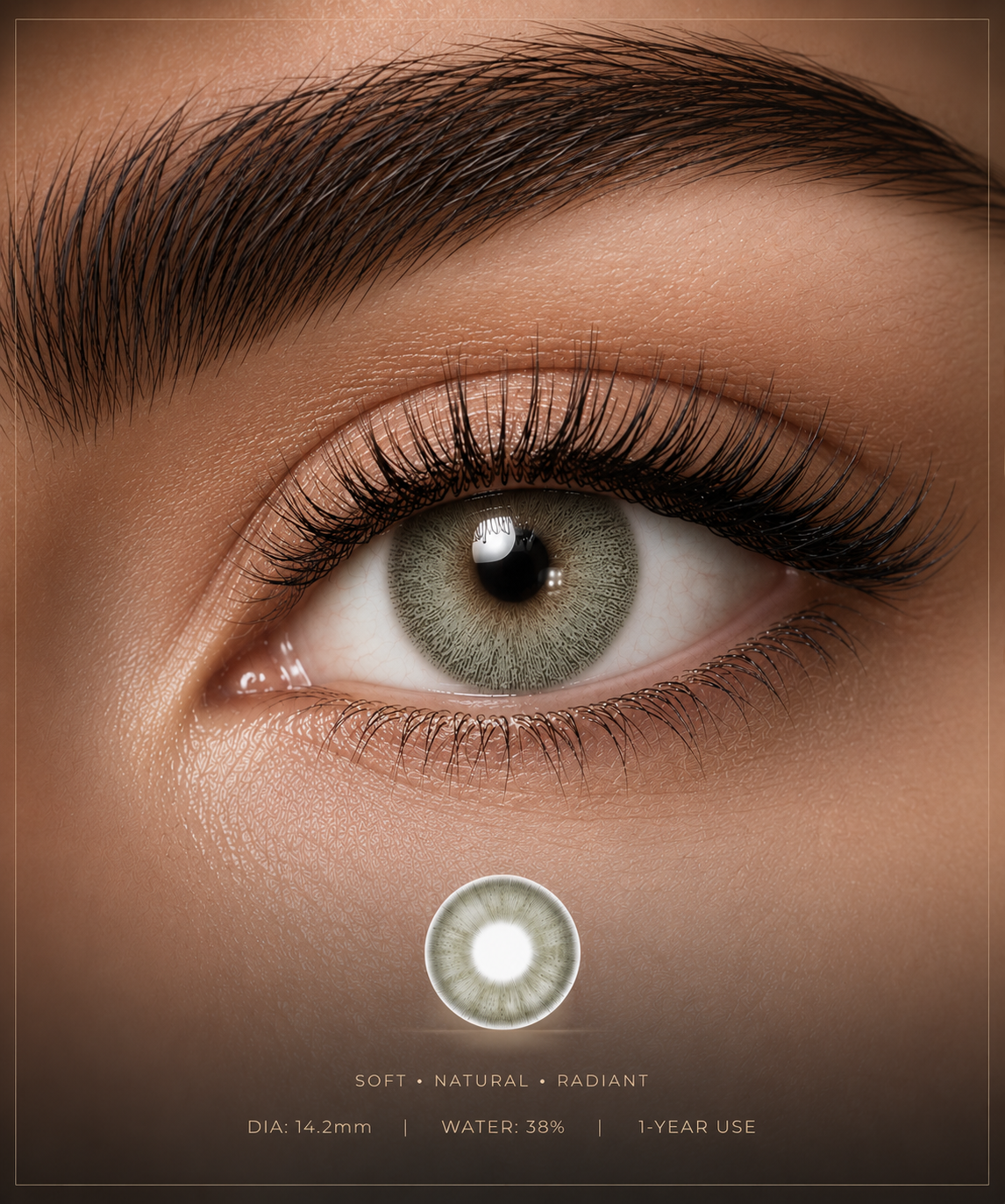 Lentes De Contacto (Pearl Gray)