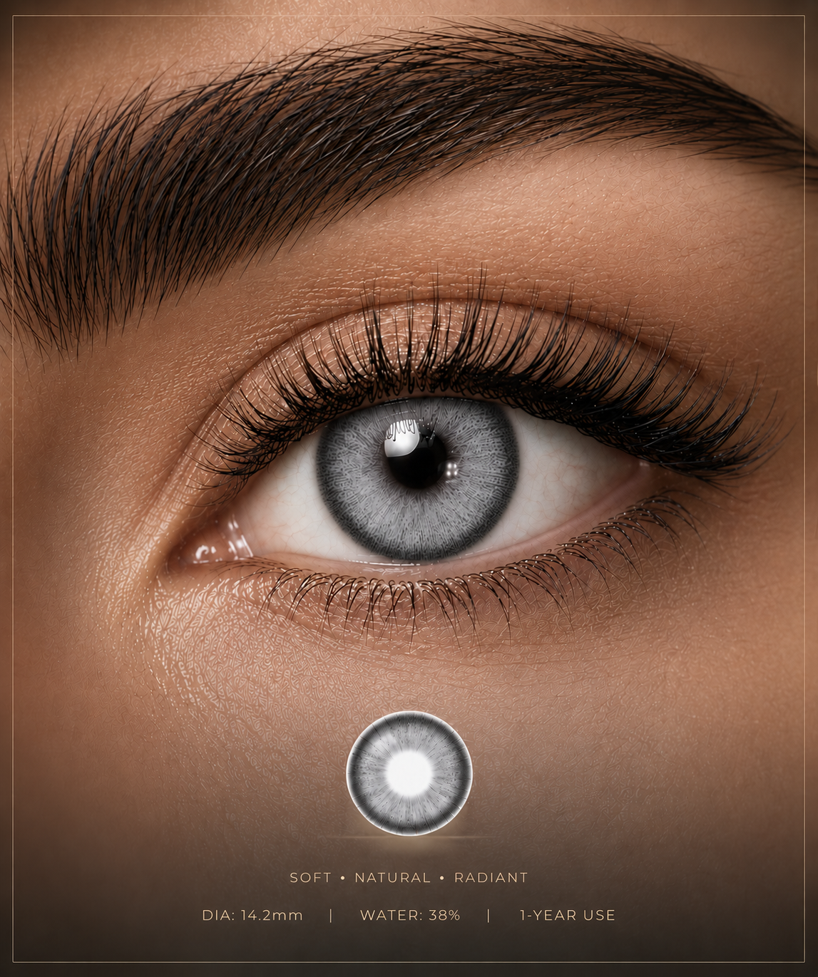 Lentes De Contacto (Oprah Gray)